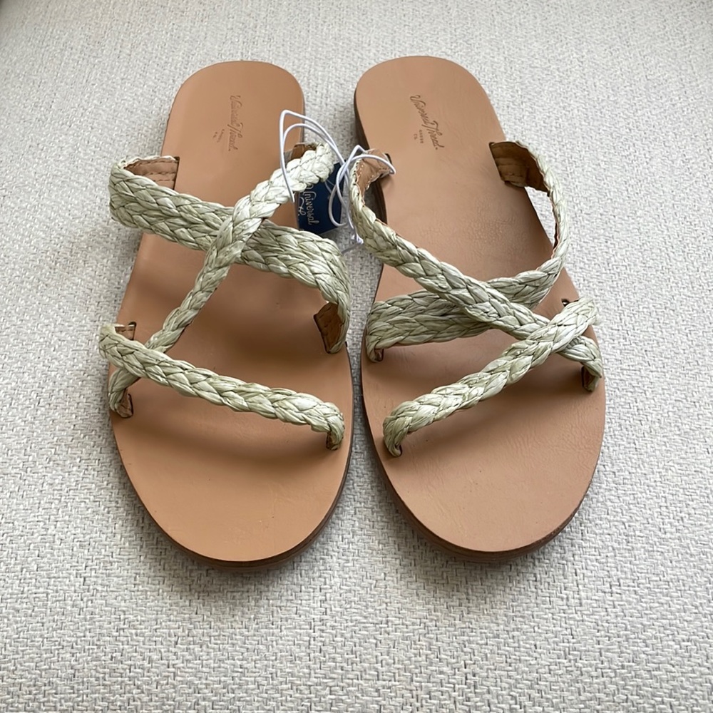 Brand new tan sandals size 8.5